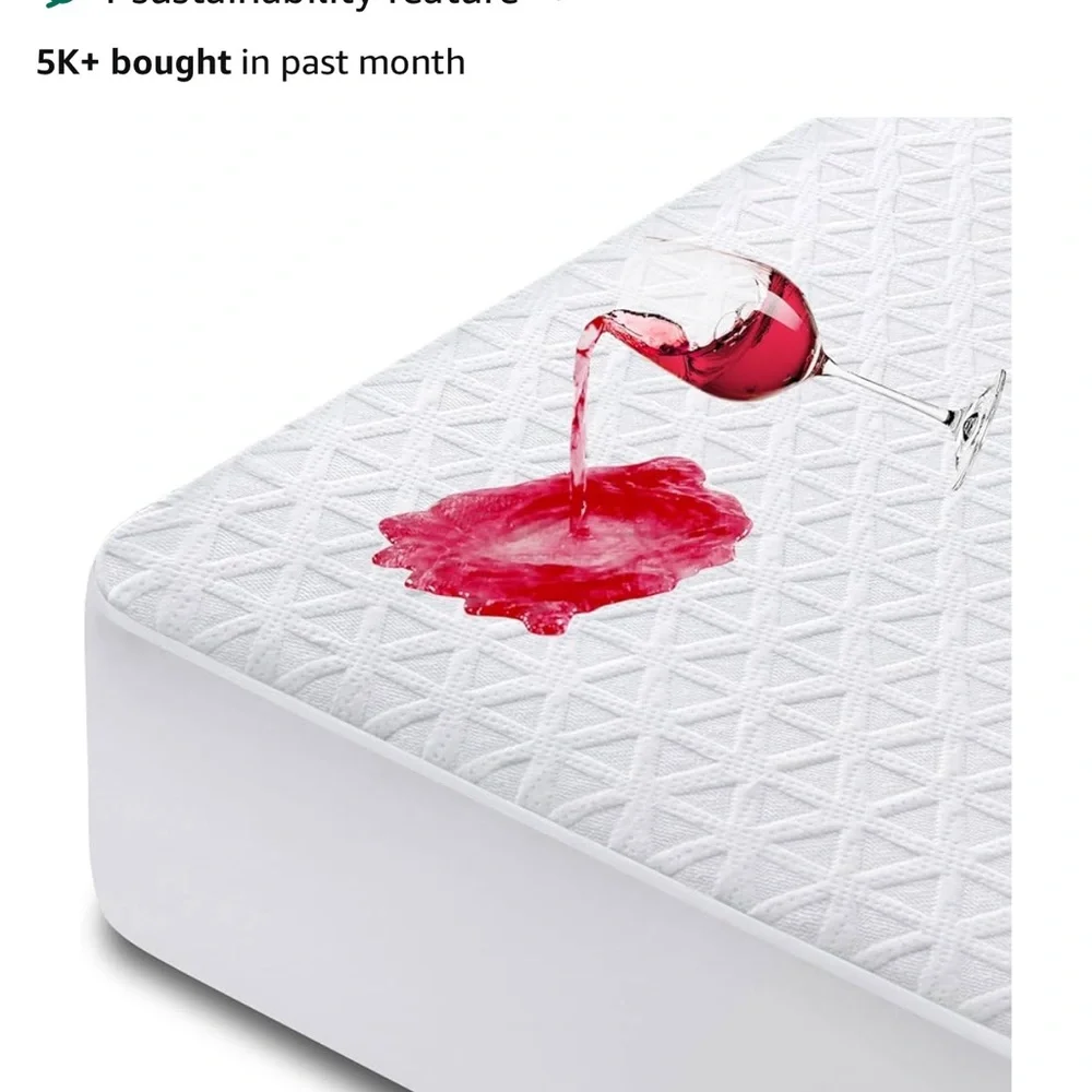 Green Mattress Protector - King Size